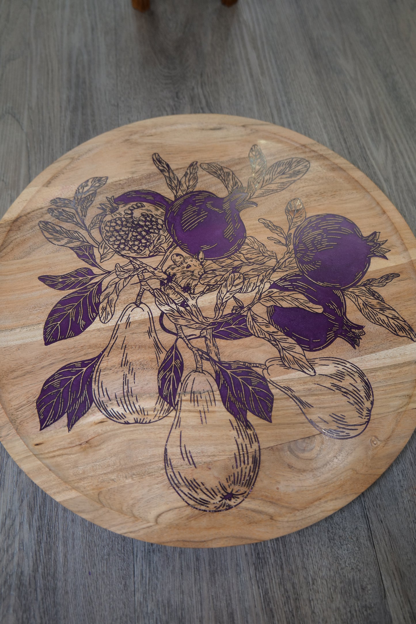 fruity mouse platter